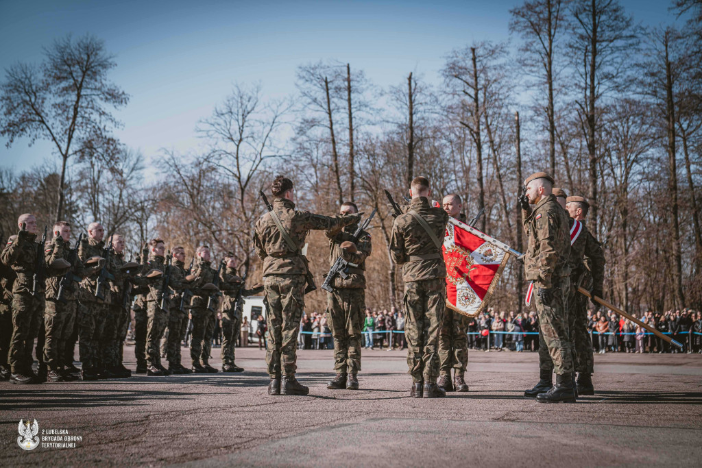 Przysięga wojskowa w Kraśniku