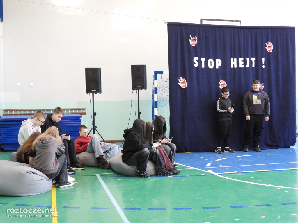 Szkoła Podstawowa w Wysokiem mówi STOP HEJT