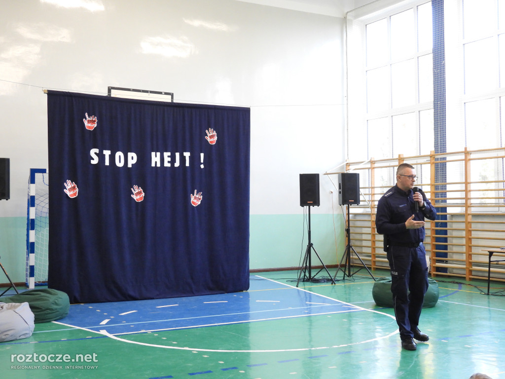 Szkoła Podstawowa w Wysokiem mówi STOP HEJT