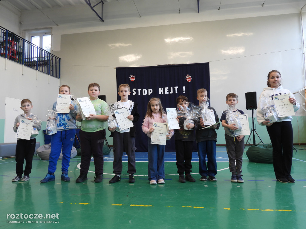 Szkoła Podstawowa w Wysokiem mówi STOP HEJT