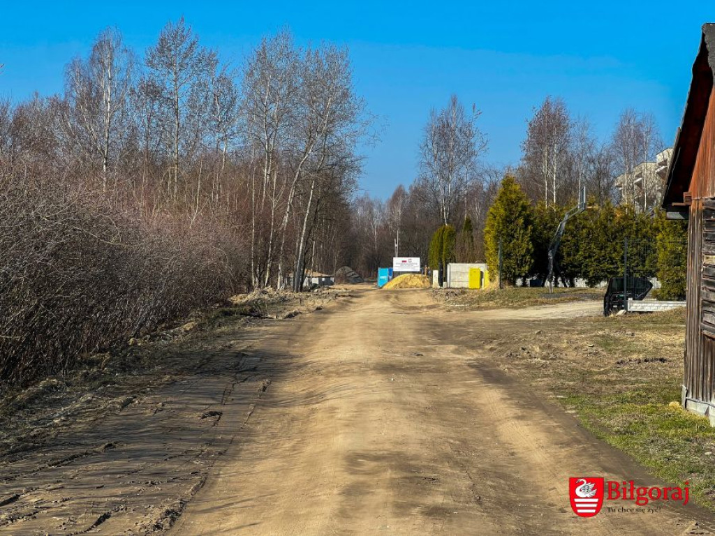 Ponad 1,2 mln zł na budowę drogi w Biłgoraju