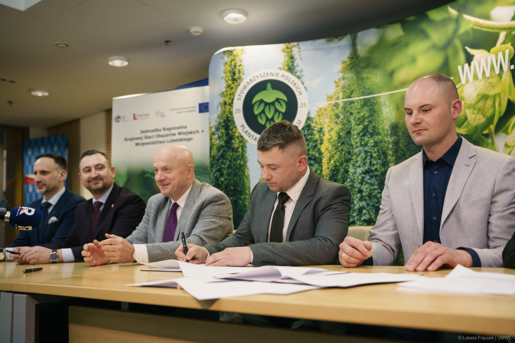 Wsparcie chmielarzy z województwa lubelskiego