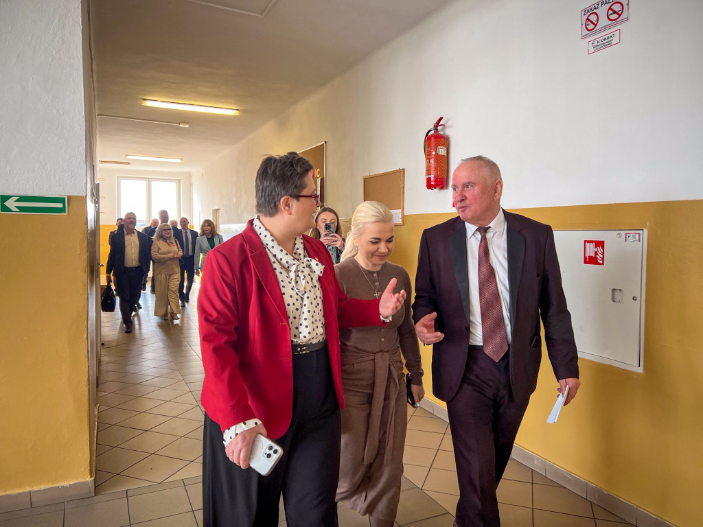 Katarzyna Lubnauer w Biłgoraju