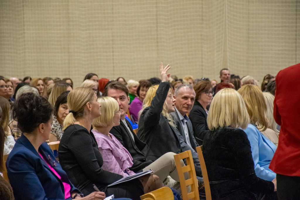Katarzyna Lubnauer w Biłgoraju
