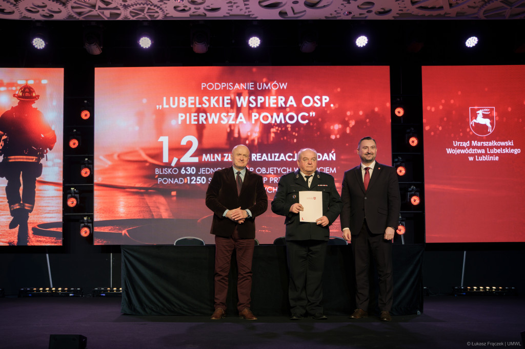 Lubelskie wspiera OSP
