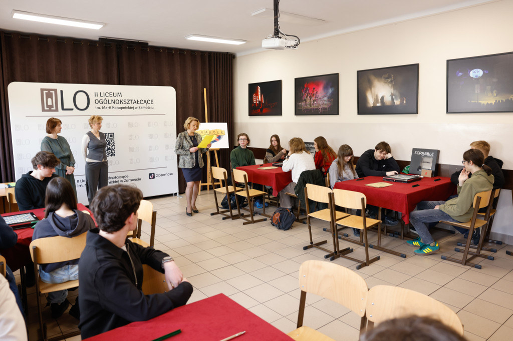 XV edycja Turnieju Scrabble Challenge II LO