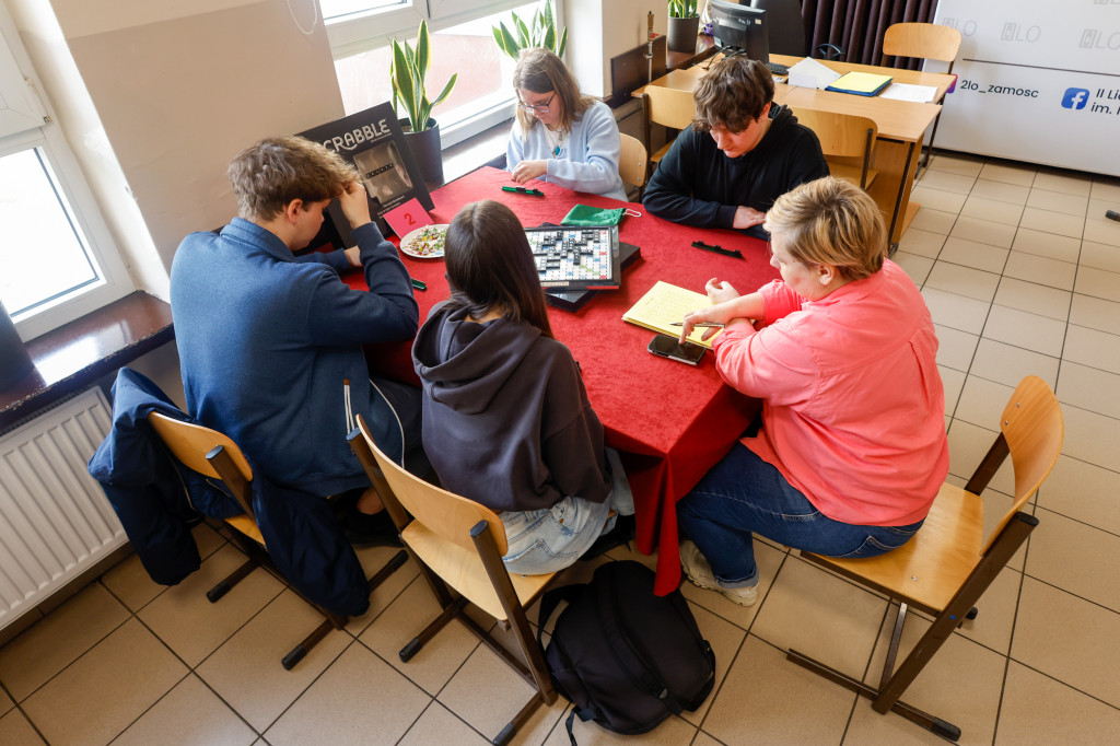 XV edycja Turnieju Scrabble Challenge II LO