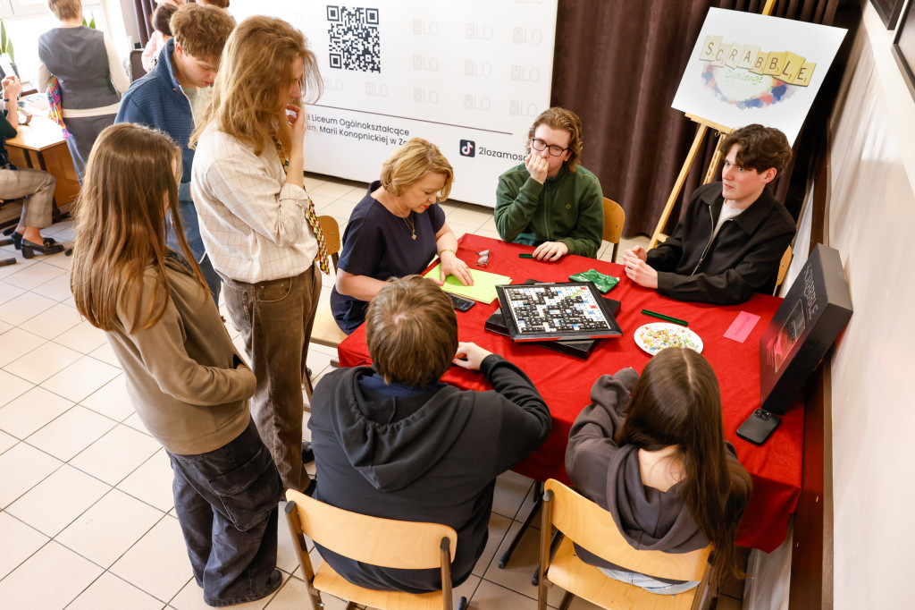 XV edycja Turnieju Scrabble Challenge II LO