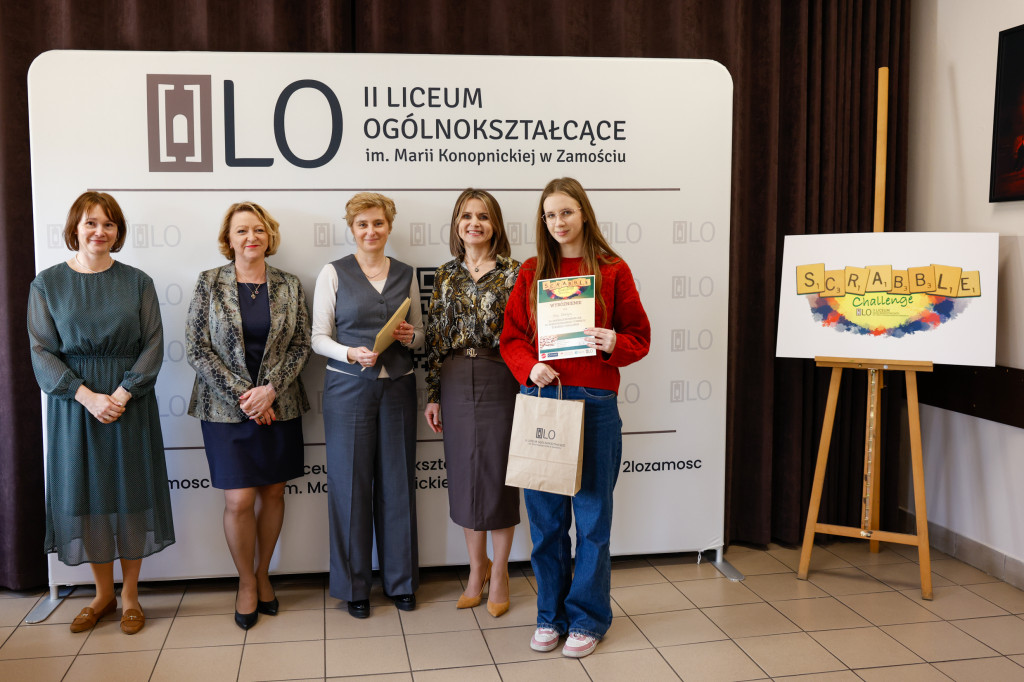 XV edycja Turnieju Scrabble Challenge II LO