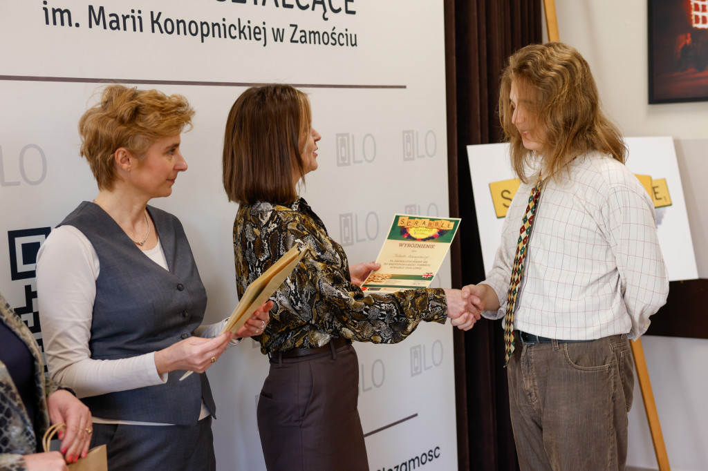 XV edycja Turnieju Scrabble Challenge II LO