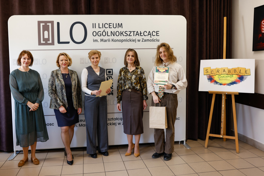 XV edycja Turnieju Scrabble Challenge II LO