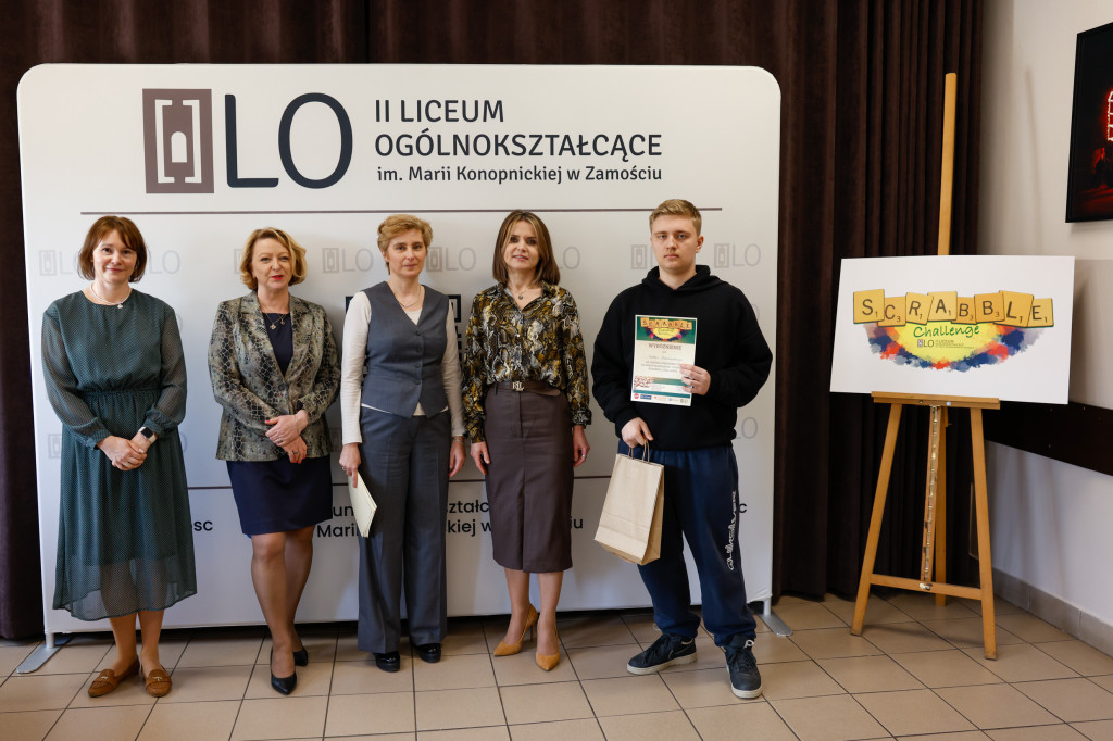 XV edycja Turnieju Scrabble Challenge II LO