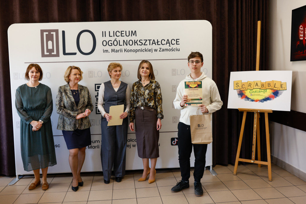 XV edycja Turnieju Scrabble Challenge II LO