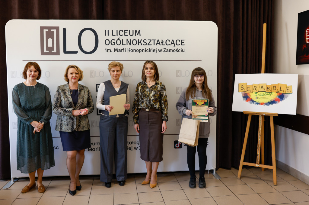 XV edycja Turnieju Scrabble Challenge II LO