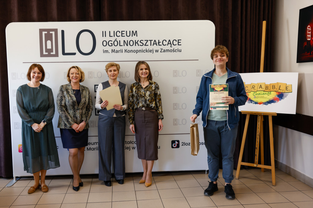 XV edycja Turnieju Scrabble Challenge II LO