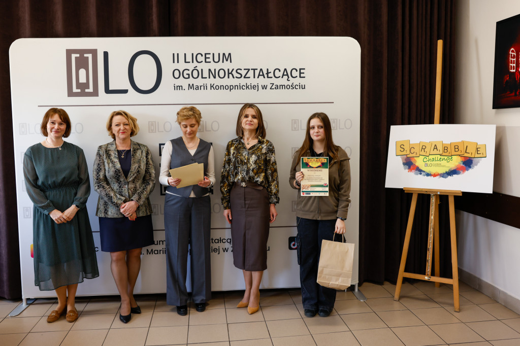 XV edycja Turnieju Scrabble Challenge II LO