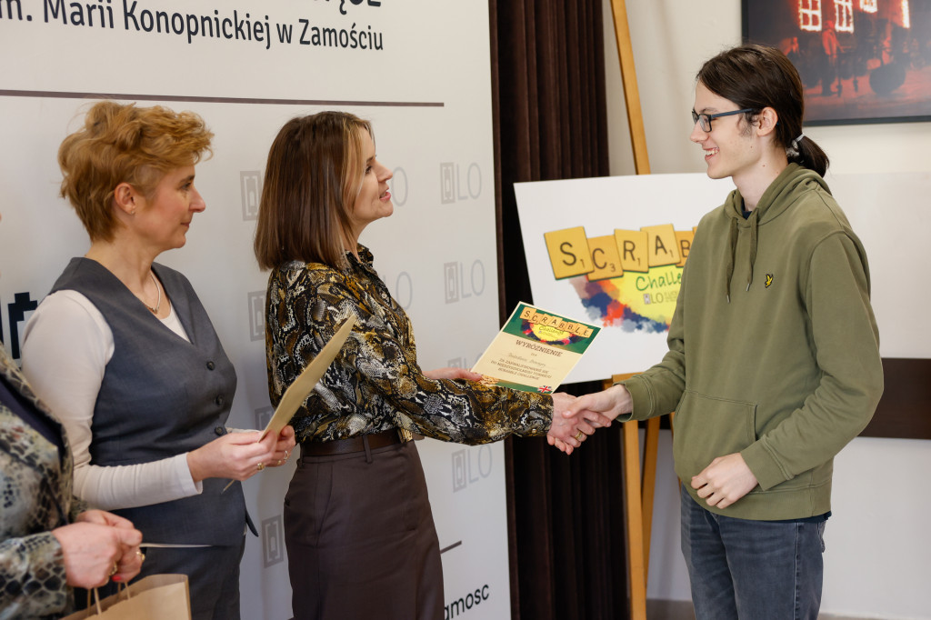 XV edycja Turnieju Scrabble Challenge II LO