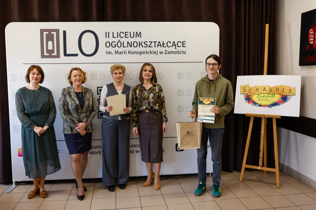XV edycja Turnieju Scrabble Challenge II LO