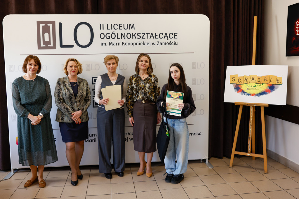 XV edycja Turnieju Scrabble Challenge II LO