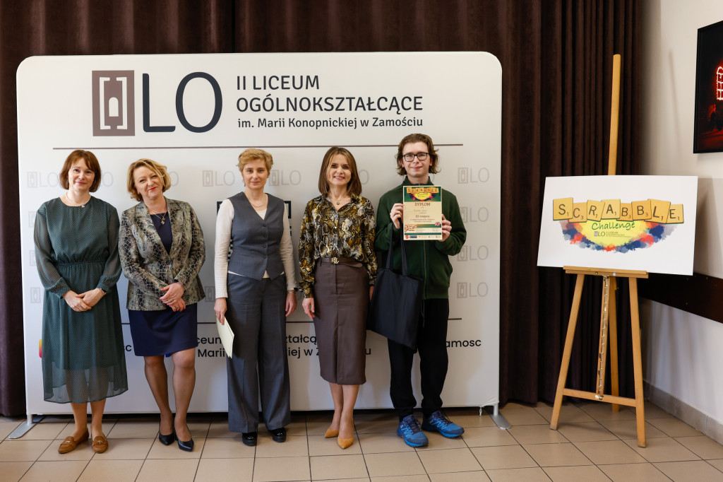 XV edycja Turnieju Scrabble Challenge II LO