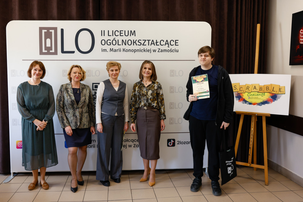 XV edycja Turnieju Scrabble Challenge II LO