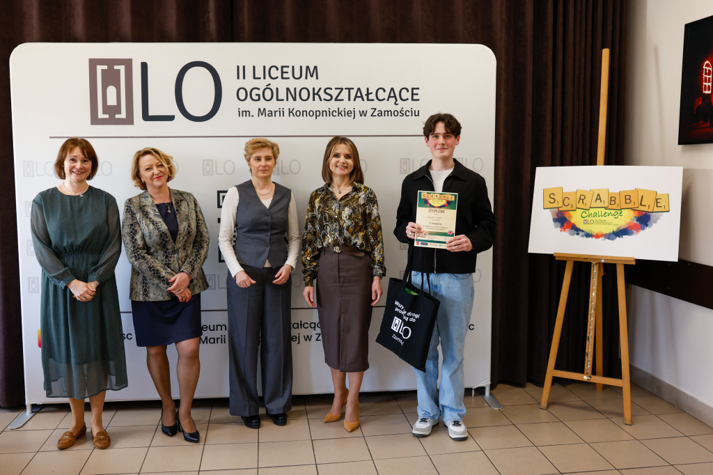 XV edycja Turnieju Scrabble Challenge II LO