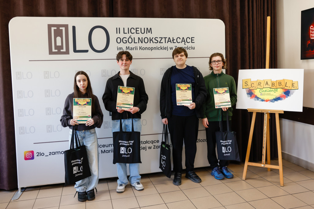XV edycja Turnieju Scrabble Challenge II LO