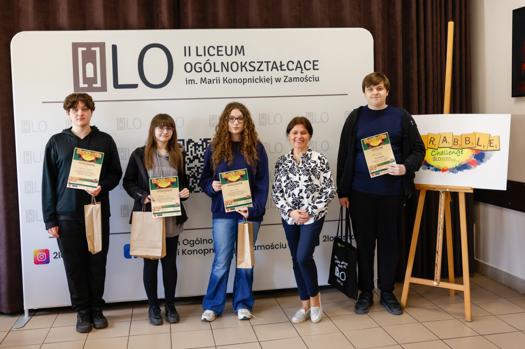 XV edycja Turnieju Scrabble Challenge II LO