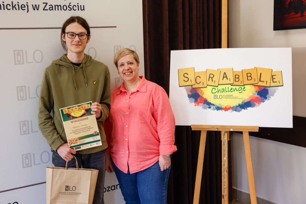 XV edycja Turnieju Scrabble Challenge II LO