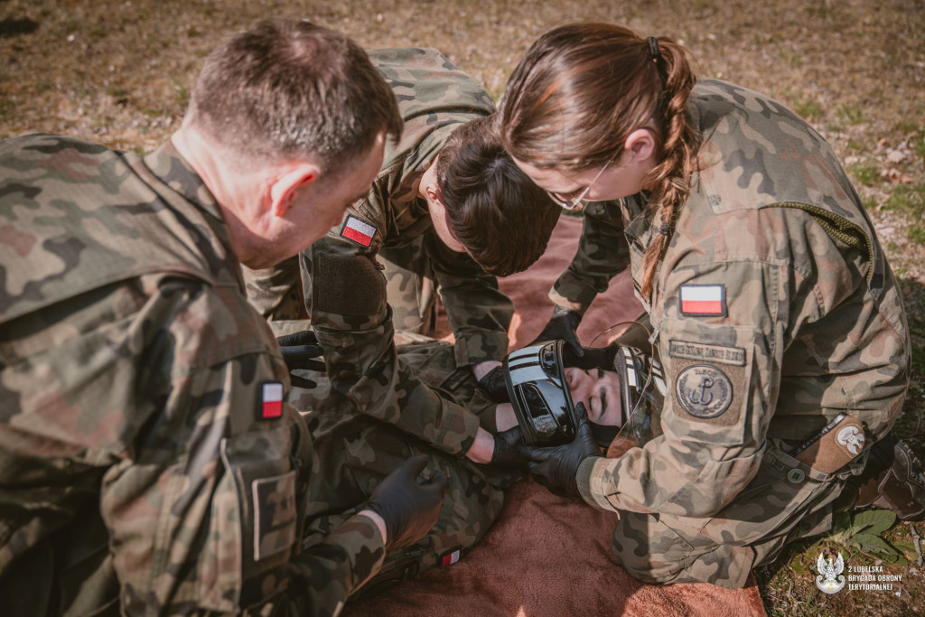 Żołnierze 2 LBOT na kursie KPP