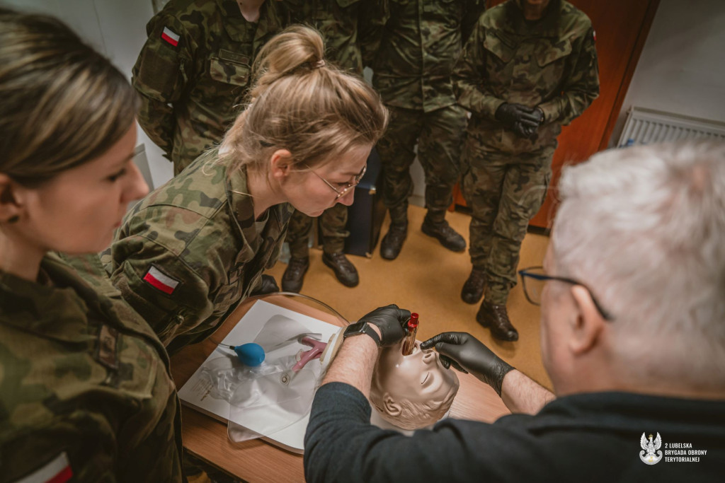 Żołnierze 2 LBOT na kursie KPP