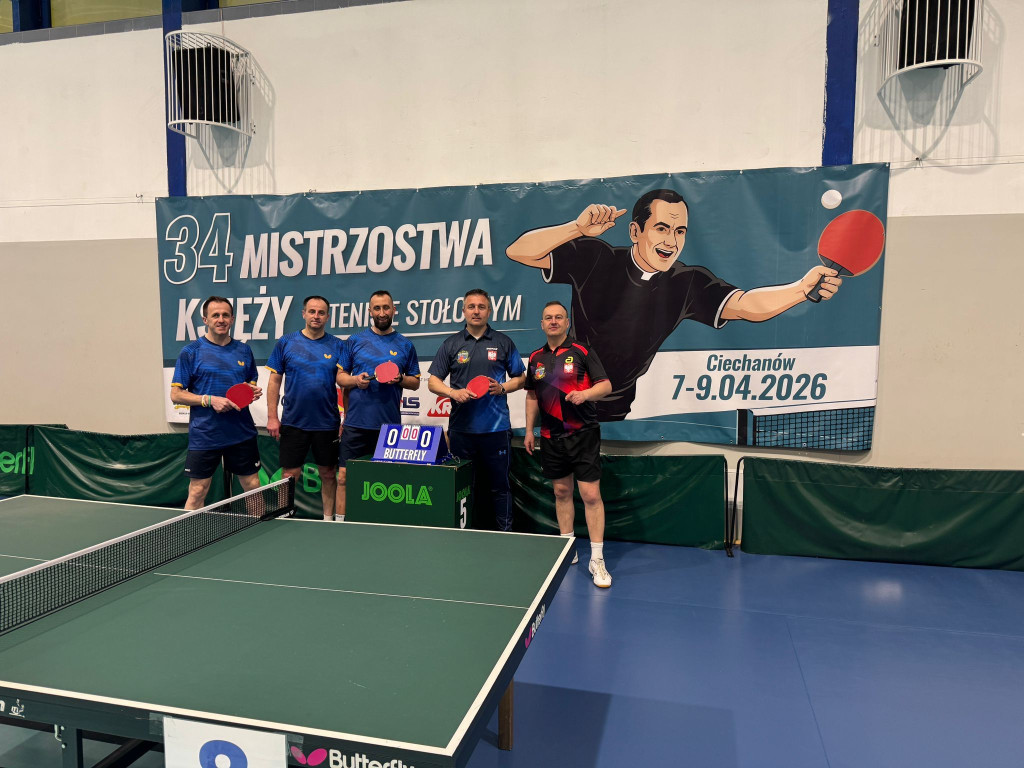 34. Mistrzostwa Księży w Tenisie Stołowym