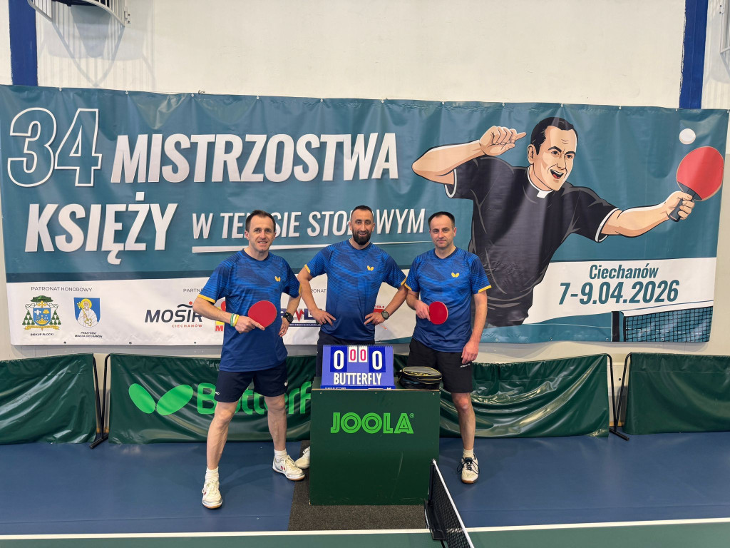 34. Mistrzostwa Księży w Tenisie Stołowym