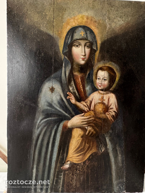 Cudowny obraz z Duba w renowacji