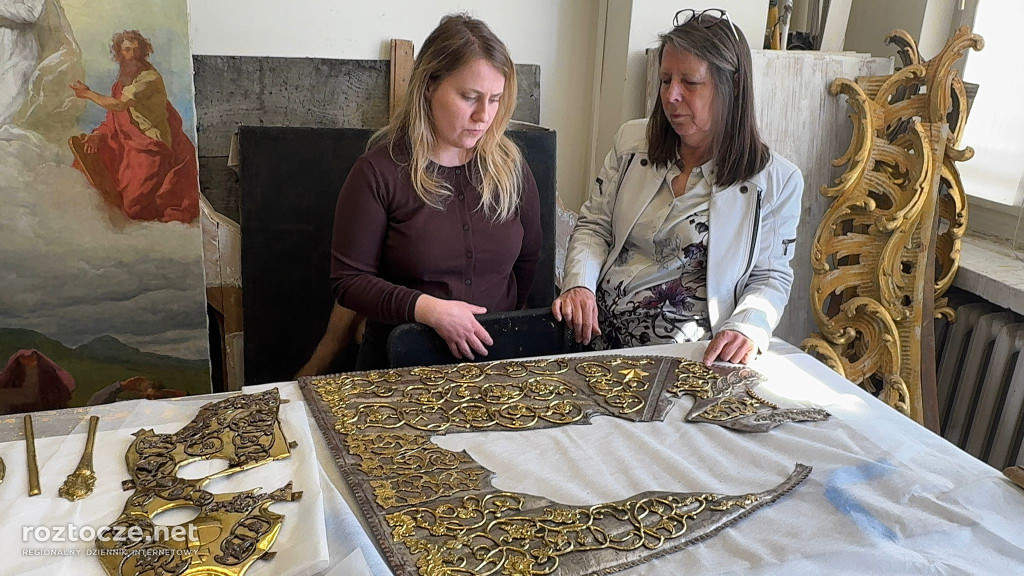 Cudowny obraz z Duba w renowacji