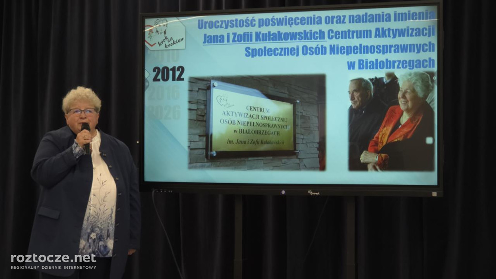 Zofia Kułakowska patronką szkoły Krok za krokiem