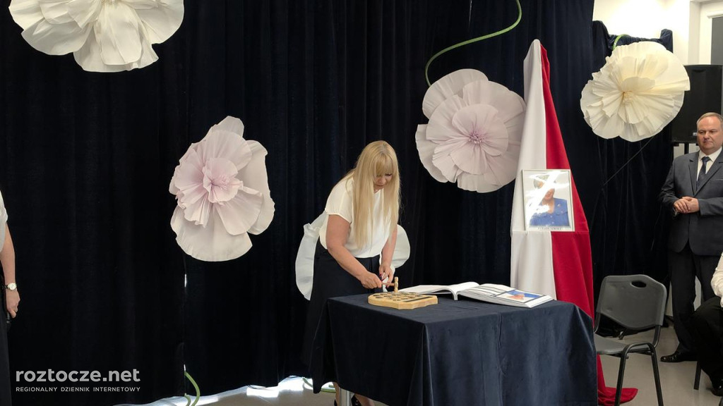 Zofia Kułakowska patronką szkoły Krok za krokiem
