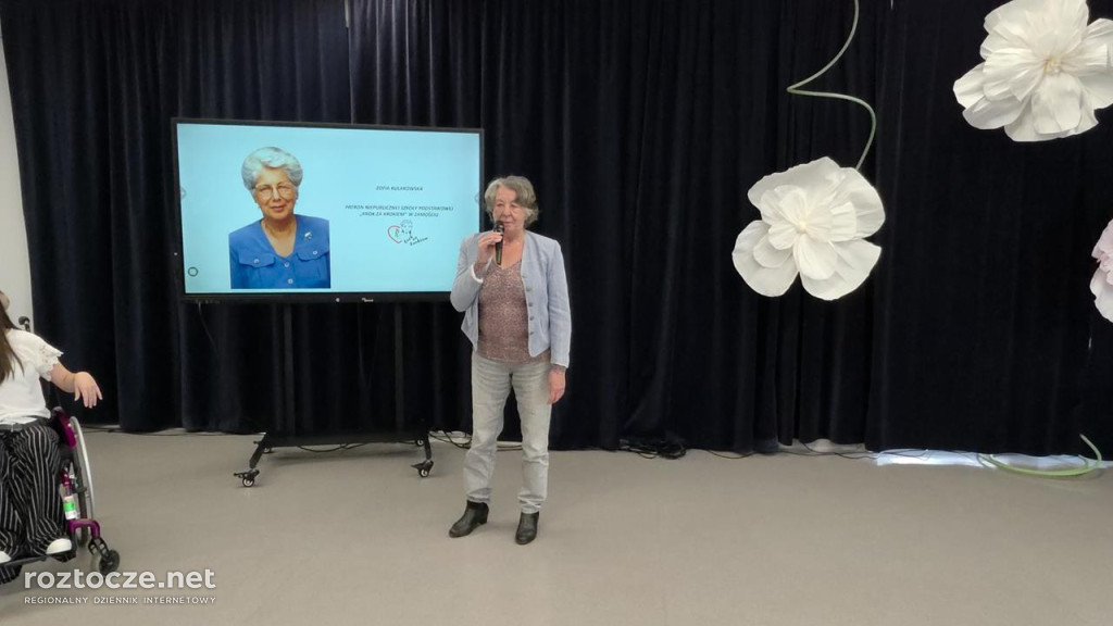 Zofia Kułakowska patronką szkoły Krok za krokiem