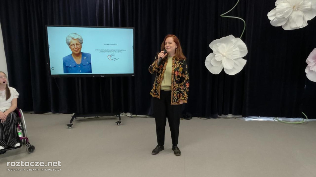 Zofia Kułakowska patronką szkoły Krok za krokiem