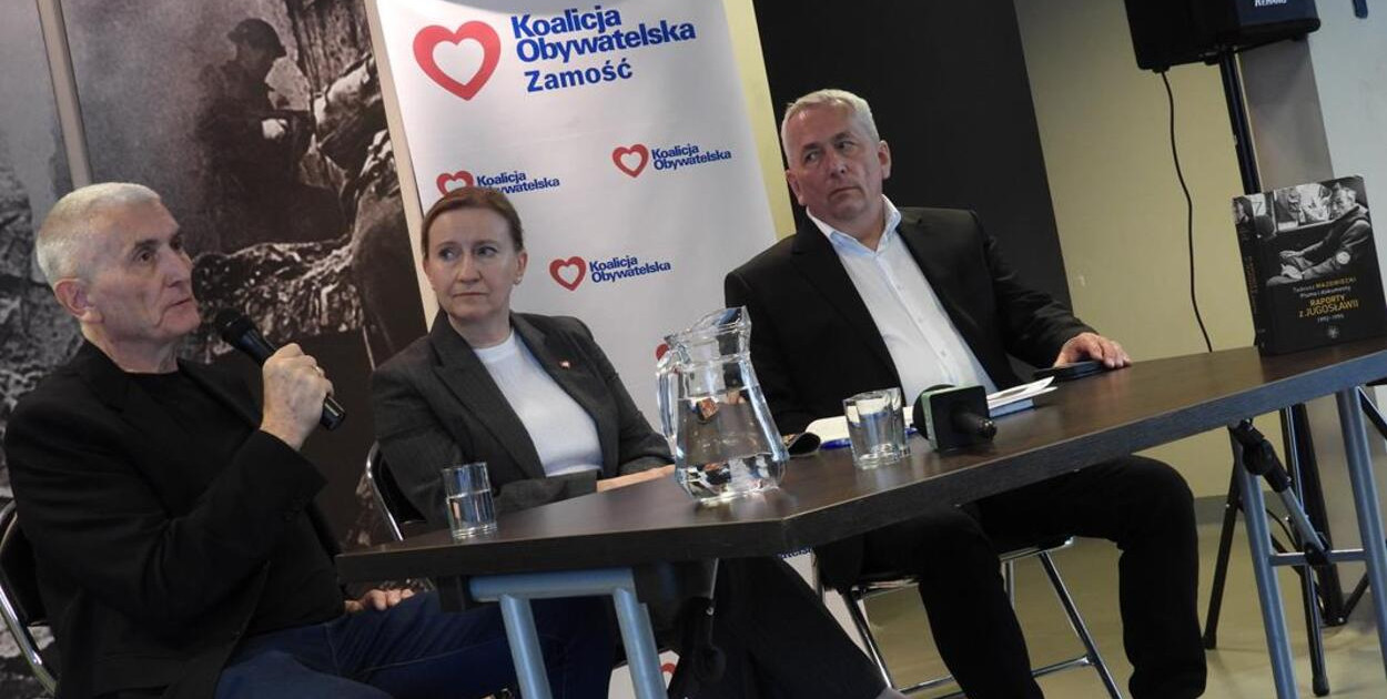 Synowie Tadeusza Mazowieckiego w Zamościu