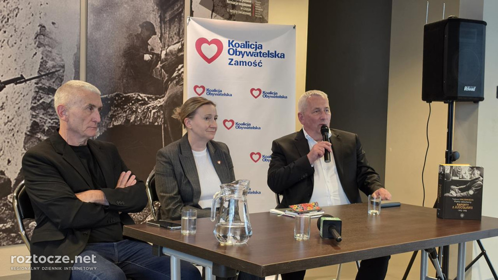 Synowie Tadeusza Mazowieckiego w Zamościu