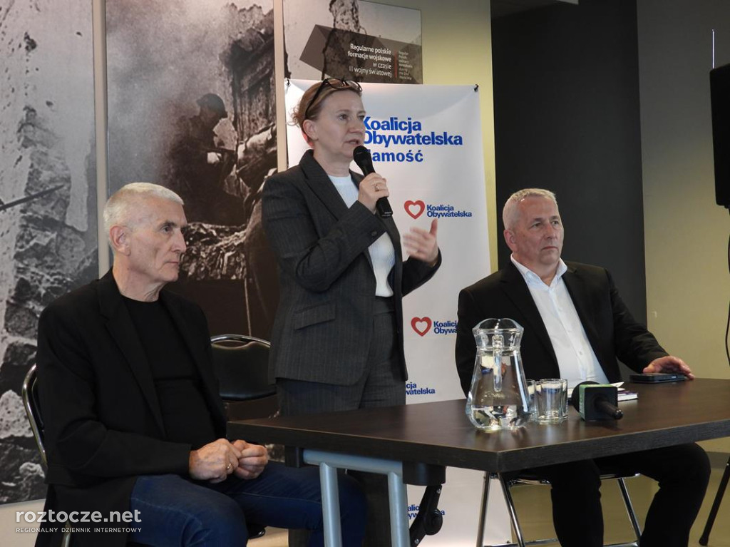 Synowie Tadeusza Mazowieckiego w Zamościu