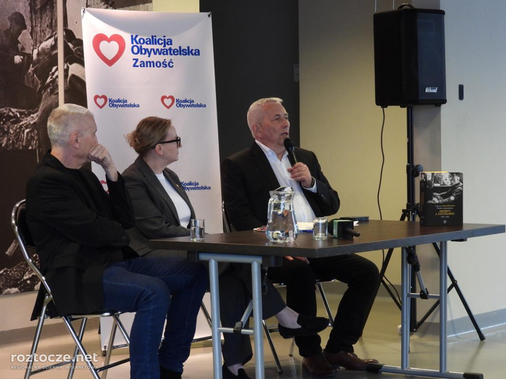 Synowie Tadeusza Mazowieckiego w Zamościu