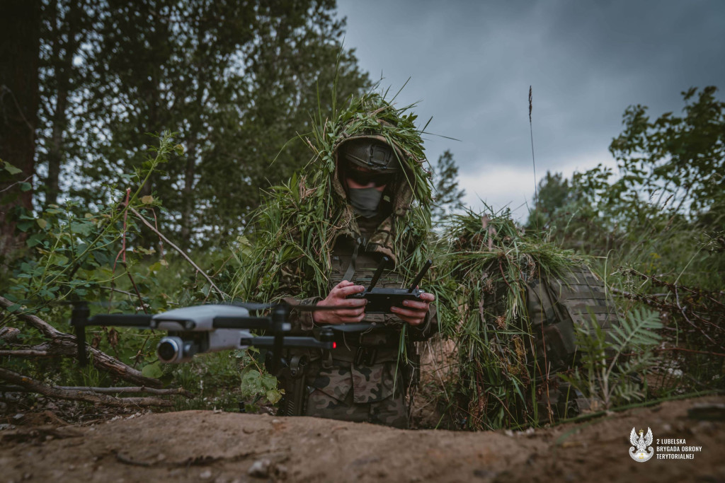 Żołnierze 25 ZBLP ćwiczyli na Majdanku