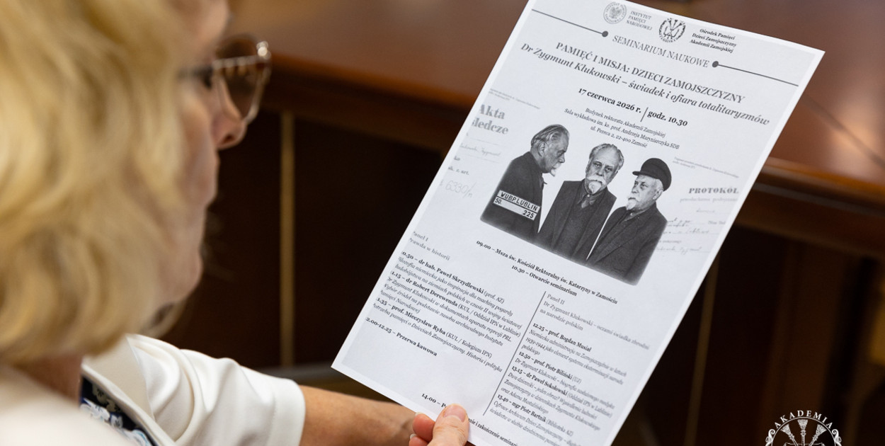 O Dzieciach Zamojszczyzny i doktorze Klukowskim