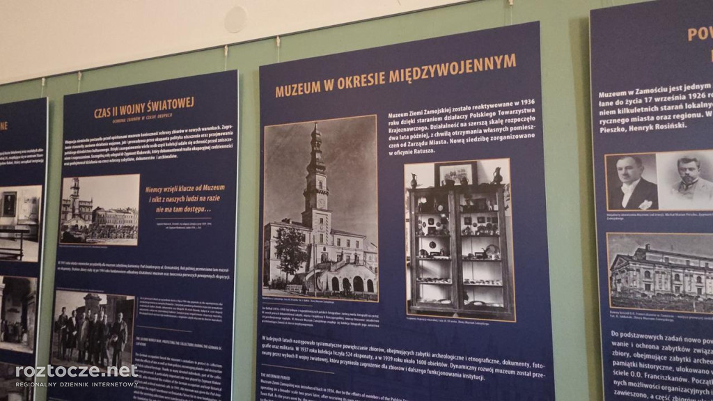 Wpisane w czas - wystawa z okazji 100-lecia Muzeum Zamojskiego