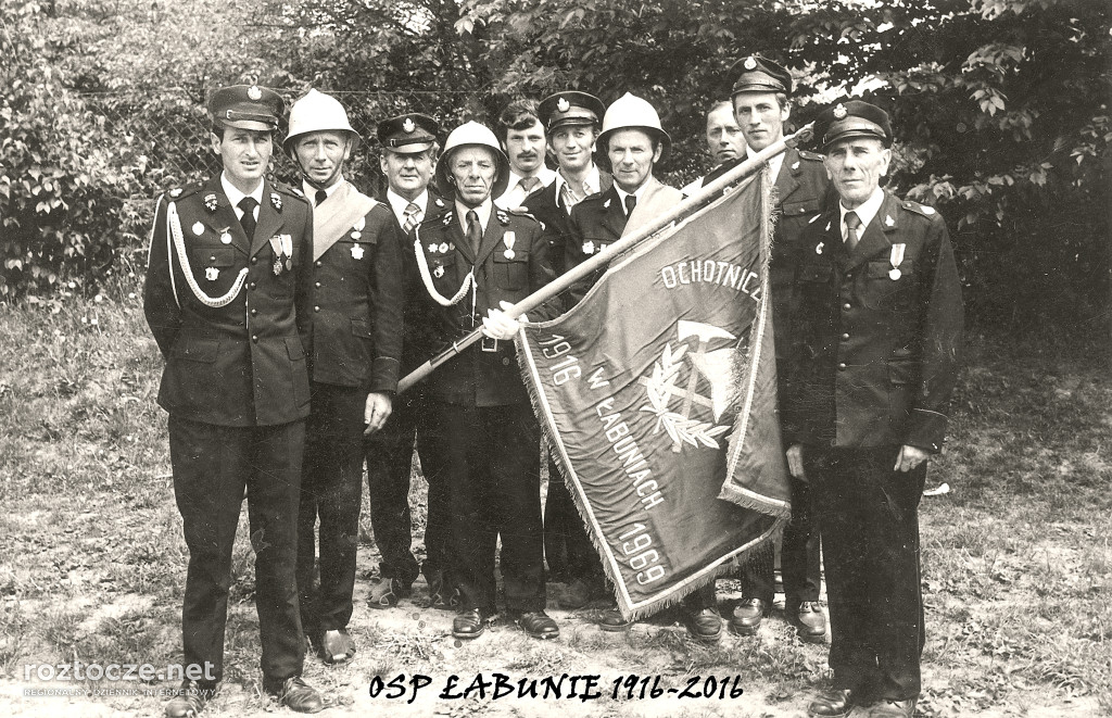 110 lat OSP KSRG Łabunie na dawnych fotografiach
