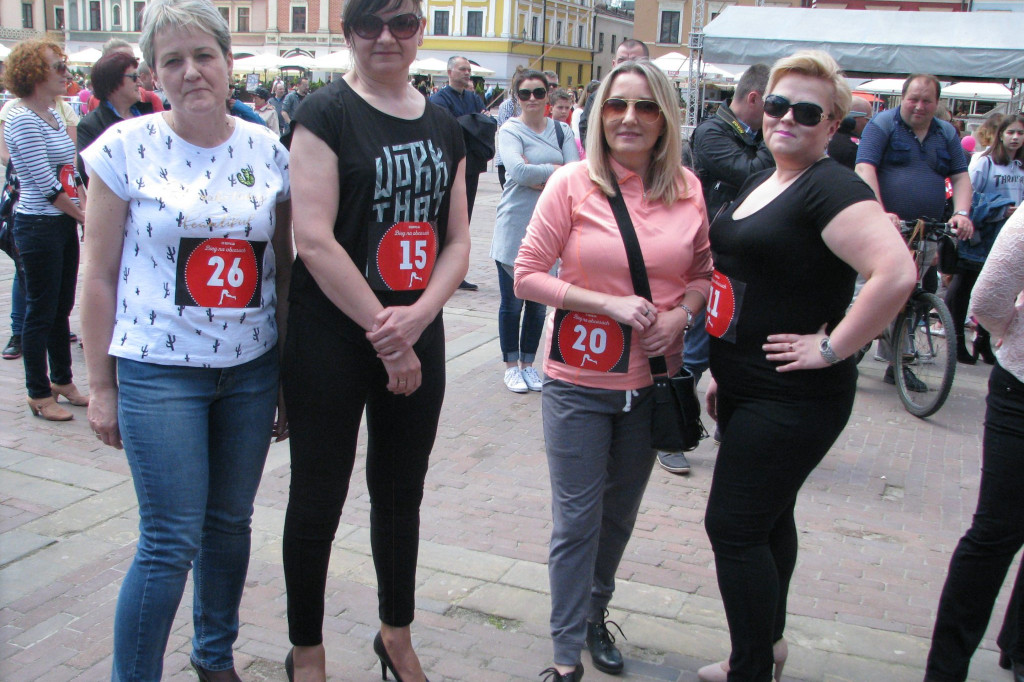 Zamość: II Bieg na obcasach na Rynku Wielkim [ZDJĘCIA]