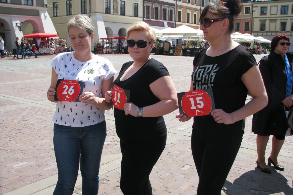 Zamość: II Bieg na obcasach na Rynku Wielkim [ZDJĘCIA]