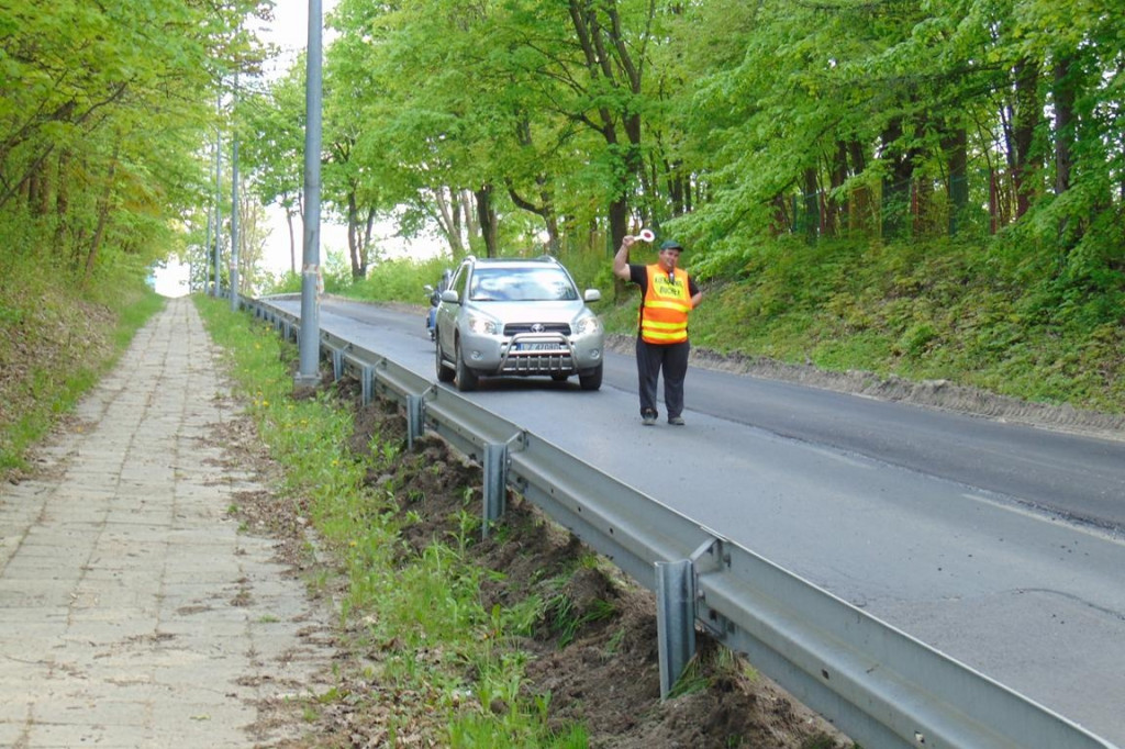 Krasnobród: Trwa przebudowa drogi Krasnobród-Jacnia [ZDJĘCIA]